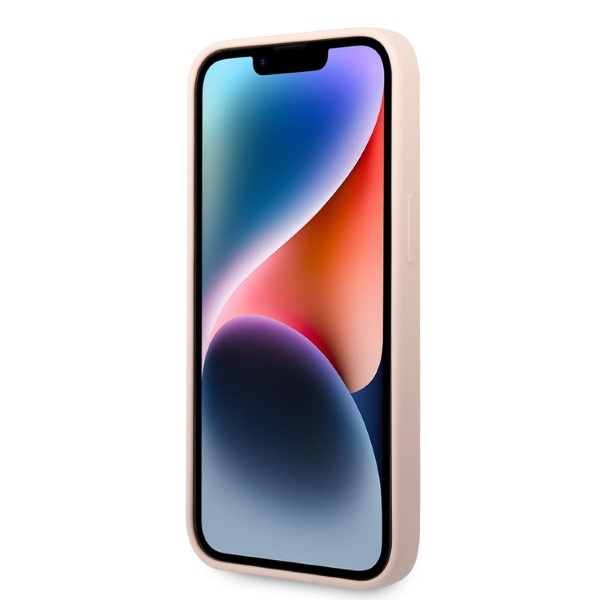 Etui Karl Lagerfeld Klhmp14ssnikbcp Iphone 14 6,1" Hardcase Różowy/pink Silicone Ikonik Magsafe Case