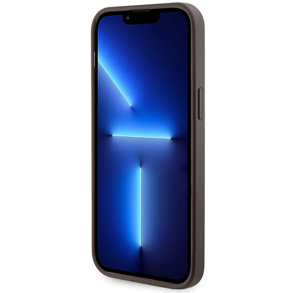 Etui Guess Guhmp15xp4rpsw Iphone 15 Pro Max 6.7" Brązowy/brown Hardcase 4g Printed Stripes Magsafe Case