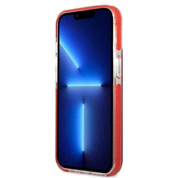 Etui KARL LAGERFELD Apple iPhone 13 Pro Karl&Choupette Head Czerwony Hardcase