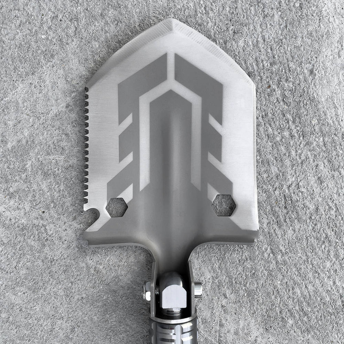 Wielofunkcyjna składana saperka 10w1 survivalowa nóż śrubokręt zbijak do szyb