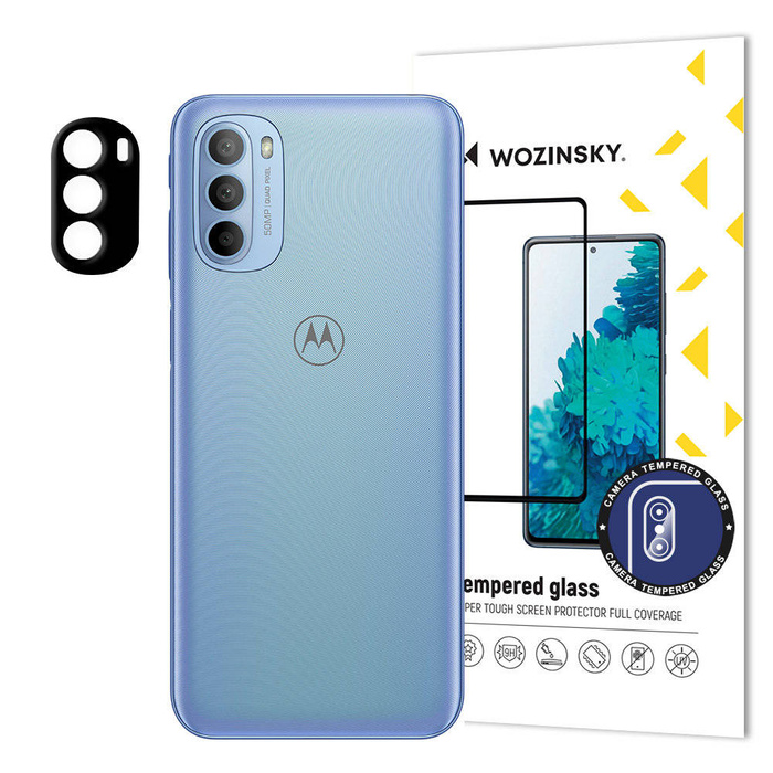 Wozinsky Full Camera Glass szkło hartowane 9H na cały aparat kamerę Motorola Moto G31