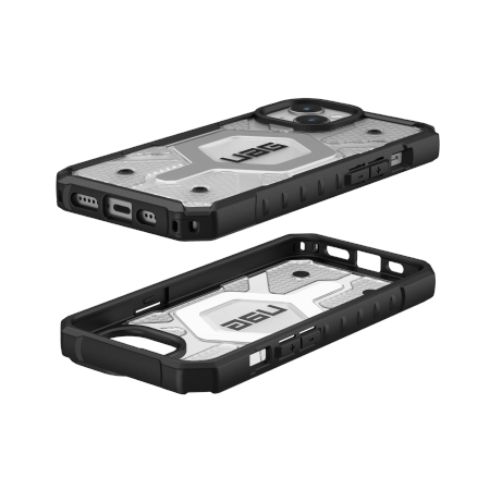 Etui UAG Pathfinder Magsafe - obudowa ochronna do iPhone 15 kompatybilna z MagSafe (ice) Case