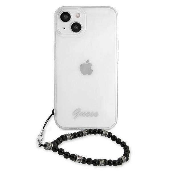 Etui GUESS Apple iPhone 13 Black Pearl Bezbarwny Hardcase