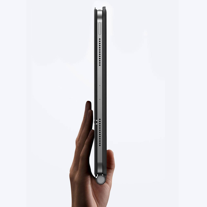 Baseus Brilliance klawiatura bluetooth etui iPad Pro 11'' (2018/2020/2021) / iPad Air 4 10.9'' / iPad Air 5 10.9'' / iPad 10 10.9'' (2022) magnetyczne z klapką podstawka szare