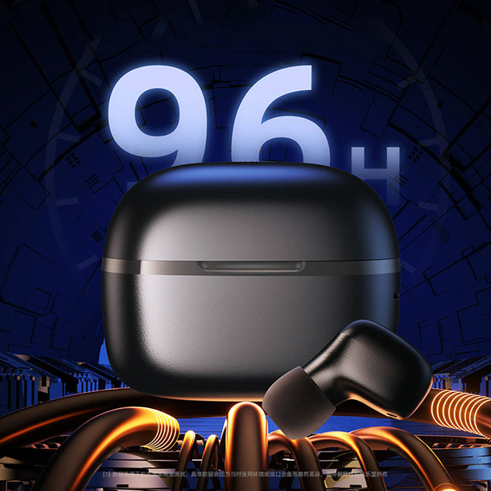 Joyroom słuchawki bezprzewodowe douszne TWS IP54 czarne (MG-C05)