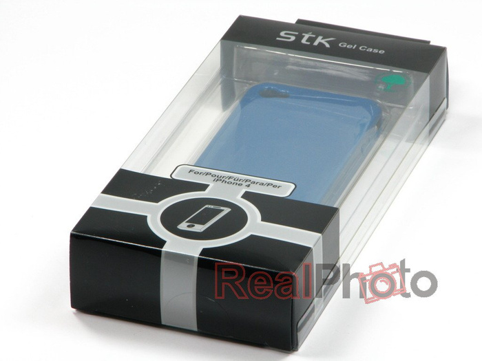 Etui Apple iPhone 4 4S STK Gumowe Futerał Etui