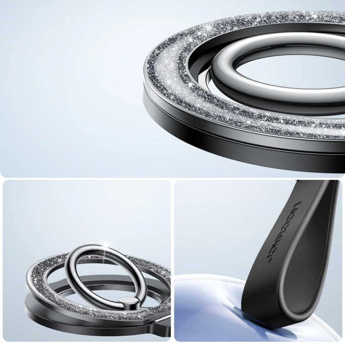 Uchwyt Joyroom JR-ZS425 ring magnetyczny - czarny