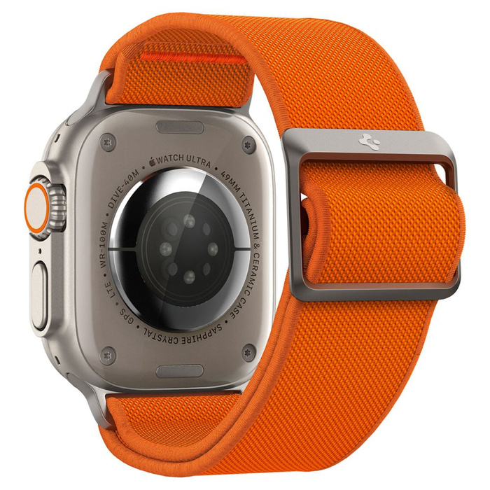 Pasek Spigen Fit Lite Ultra Apple Watch 4 / 5 / 6 / 7 / 8 / 9 / Se / Ultra (42 / 44 / 45 / 49 Mm) Orange