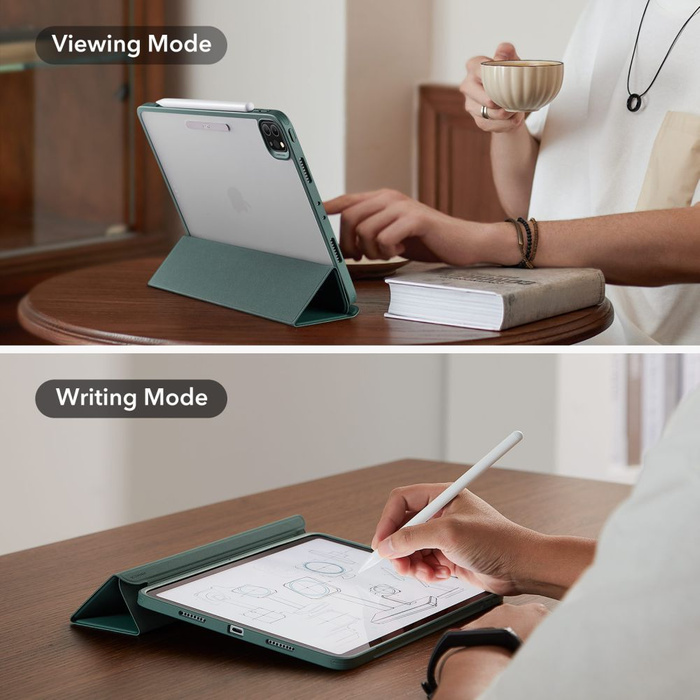 Etui Esr Ascend Hybrid Ipad Pro 12.9 2021 / 2022 Forest Green