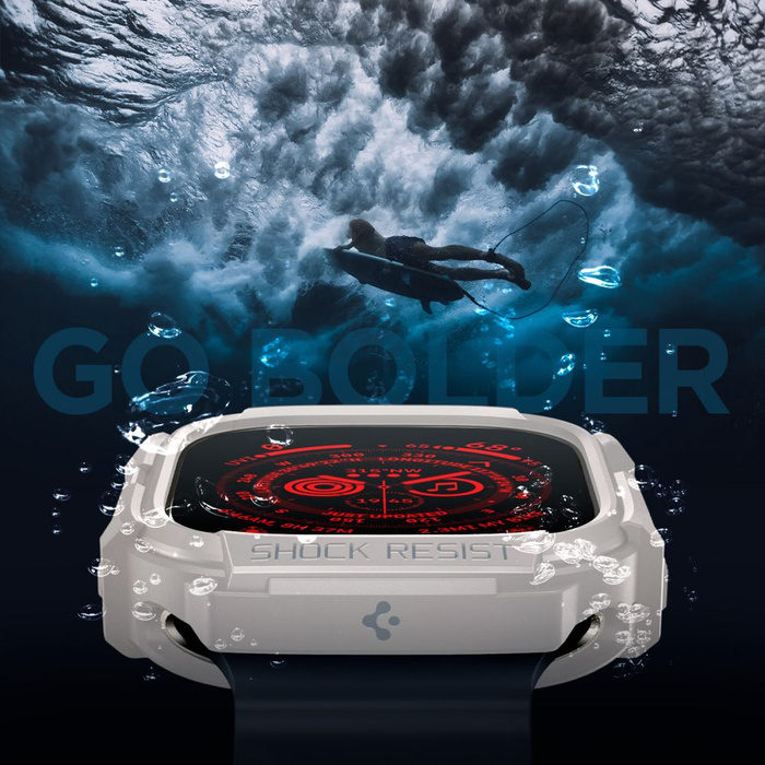 Etui Spigen Rugged Armor Apple Watch Ultra 1 / 2 (49 Mm) Dune Beige Case