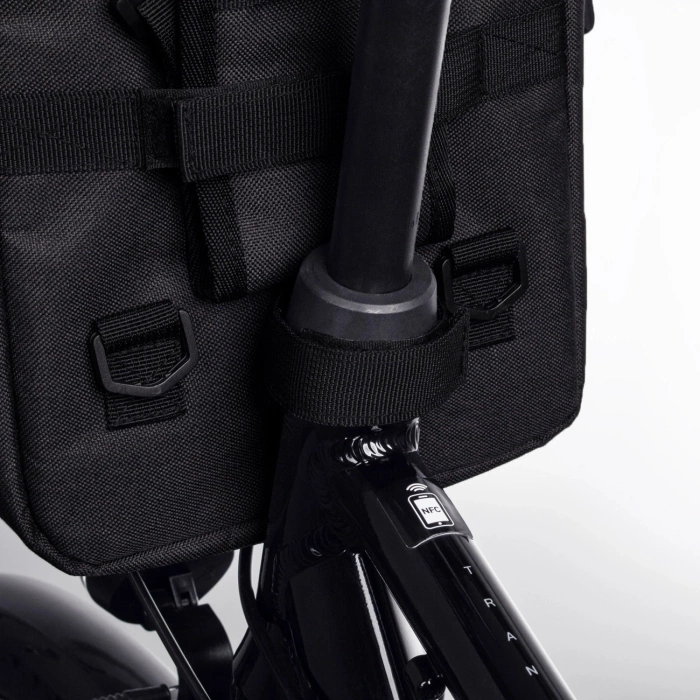 Sakwa rowerowa Wozinsky na kierownicę - szara