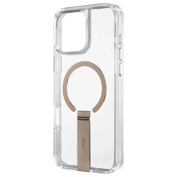 Etui UNIQ Eleva with Vertica Stand iPhone 16 Pro 6.3" złoty/taupe gold