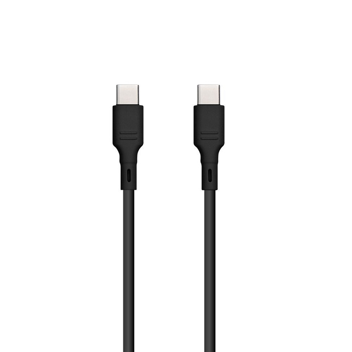 Kabel USB C do USB C Blue Star 3A 60W 1 m DC-001CC3.0 czarny