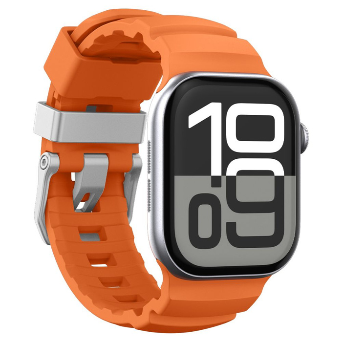 PASEK SPIGEN APPLE WATCH 8 / 9 / 10 / 11 / SE / ULTRA (44 / 45 / 46 / 49 MM) WBS2 BAND ORANGE