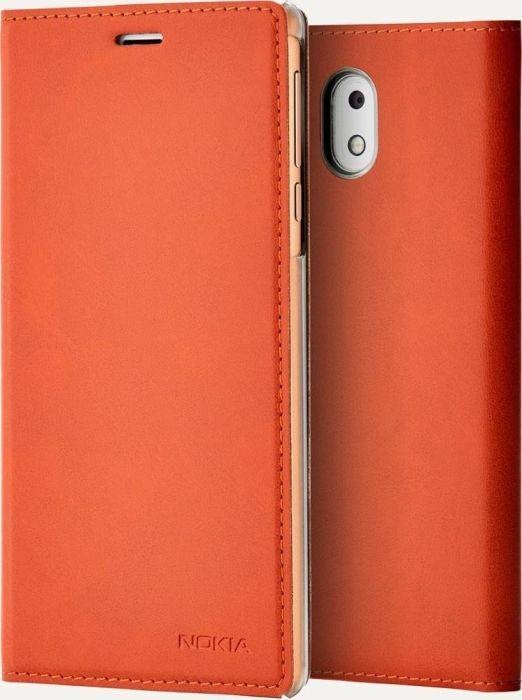 Etui Nokia 3 Slim Flip Cover Brown Copper CP-303