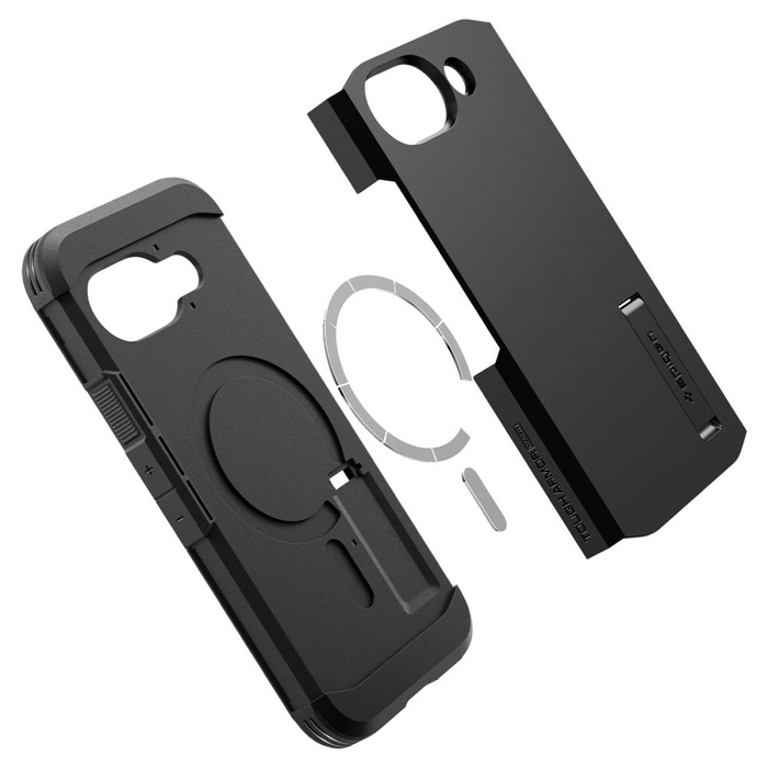 ETUI SPIGEN GOOGLE PIXEL 9A TOUGH ARMOR MAG MAGSAFE CZARNE