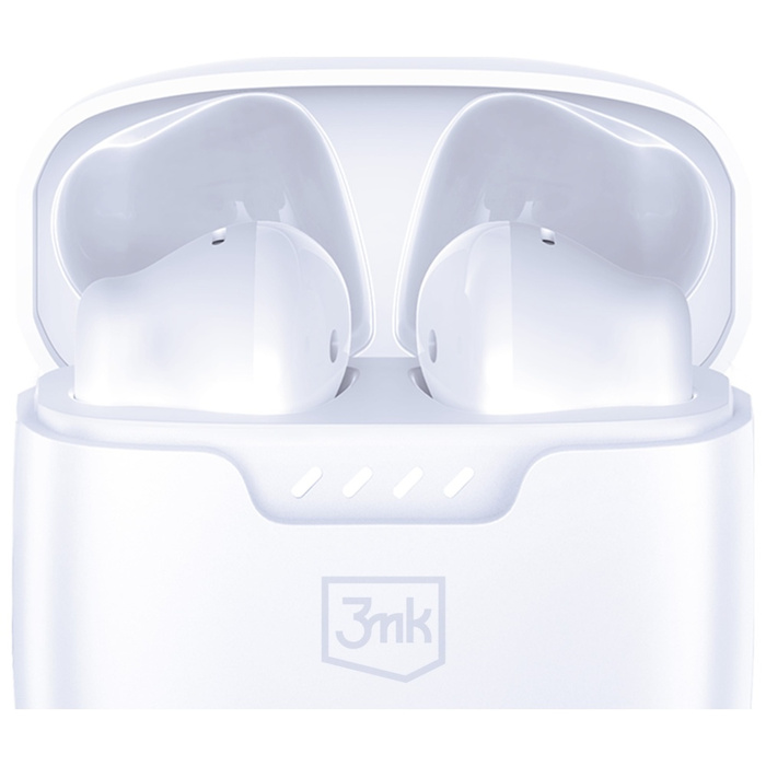 Słuchawki TWS 3MK Movepods Bluetooth 5.4 Białe