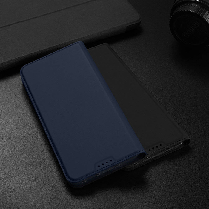Etui Dux Ducis Skin Pro etui do Realme GT Neo 5 / Realme GT3 pokrowiec z klapką portfel na kartę podstawka czarne Case