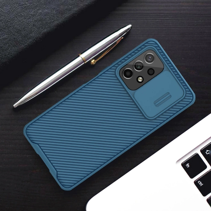 Etui Nillkin CamShield Pro do Samsung Galaxy A53 5G (niebieskie)