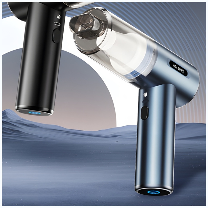 Dmuchawa wielofunkcyjna MajesticLine 6   końcówek 16000Pa 6000mAh USB-C niebieski