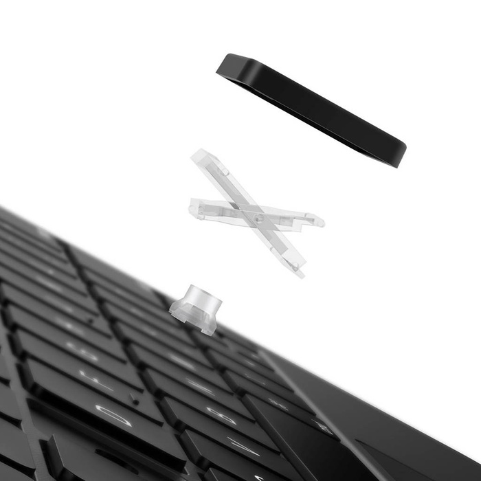 Baseus Brilliance etui z klawiaturą i wbudowanym wyświetlaczem do iPad Pro 11" (2018/2020/2021) / iPad Air 4 10.9" / iPad Air 5 10.9" szary