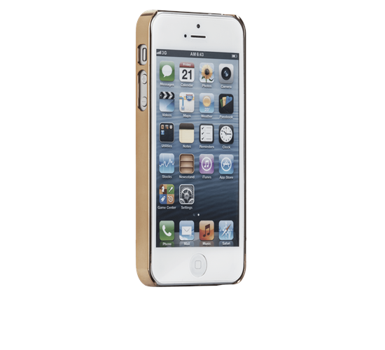 Etui do Apple iPhone 5 5S SE CASE-MATE Gold