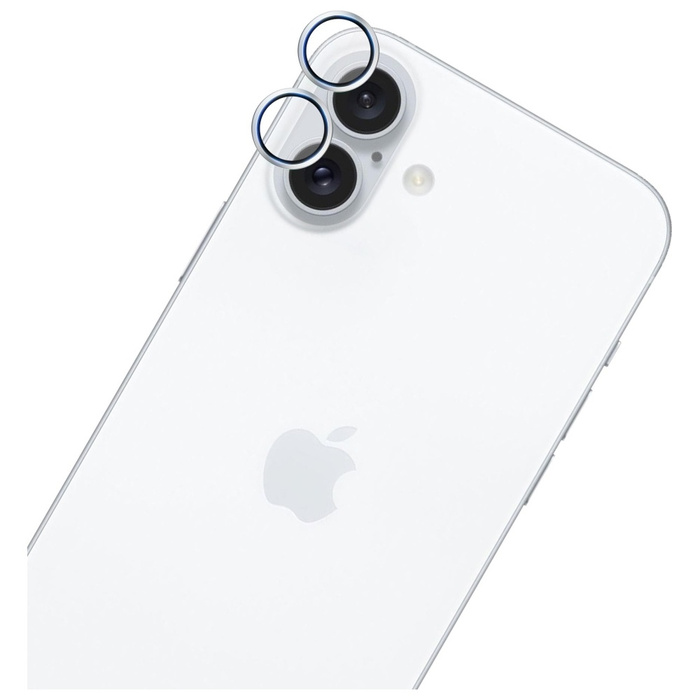 Ochrona na obiektyw aparatu 3MK iPhone 17 HARDY Lens Protection Pro Srebrny