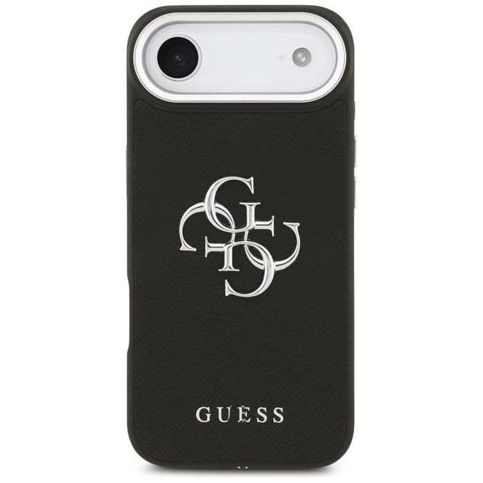 Etui Guess Grained Big 4G Classic Logo   do iPhone 17 Air czarny