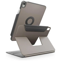 Etui UNIQ Rovus Snapmount Magnetic 360   Rotating Detachable do iPad Air 11" (M2/M3) / iPad Air 10.9" (2022/2020) szary