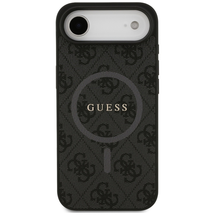 Etui Guess 4G Ring Classic Logo MagSafe  do iPhone 17 Air czarny