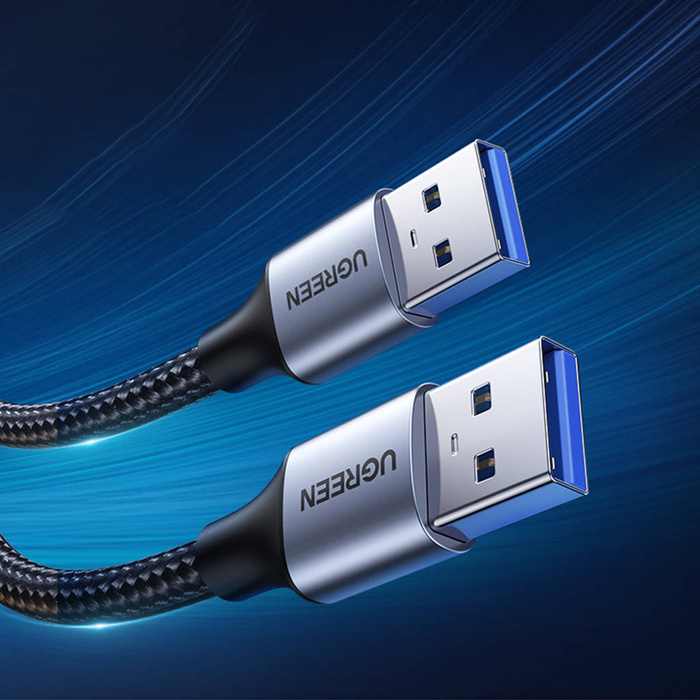Ugreen kabel przewód USB - USB 3.0 5Gb/s 2m szary (US373)