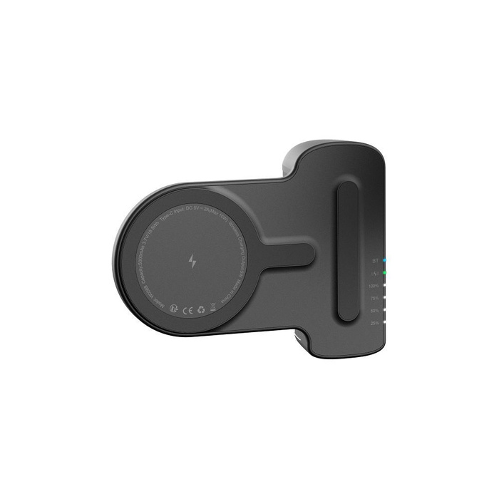 VEGER powerbank 5000 mAh kompatybilny z MagSafe PD QC3.0 20W Tourist (W0569) czarny