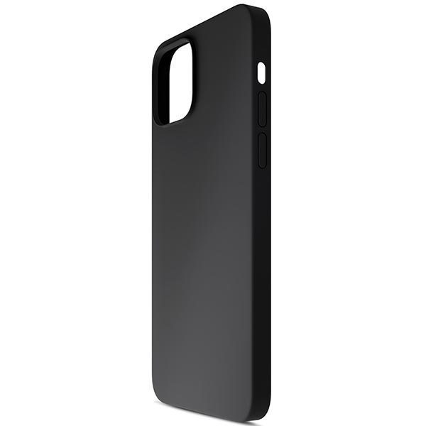 ETUI 3MK Silicone Case iPhone 12/12 Pro 6,1" czarny/black Case