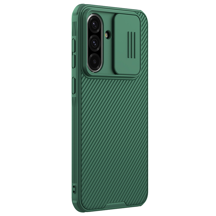Etui NILLKIN CAMSHIELD PRO SAMSUNG A36 5G DARK GREEN / ZIELONY