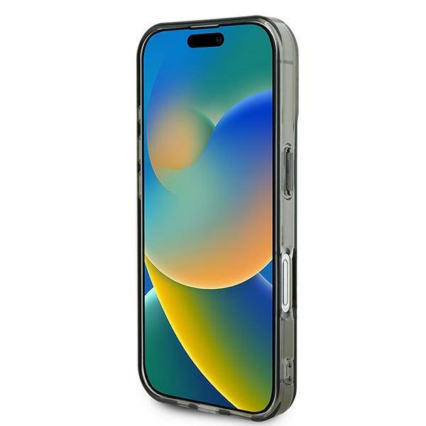 Etui Guess iPhone 16 Plus 6.7" czarny/black hardcase IML Rhinestones MagSafe