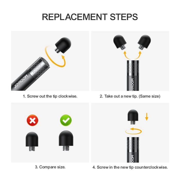 Stylus pasywny Joyroom JR-DR01 rysik - czarny