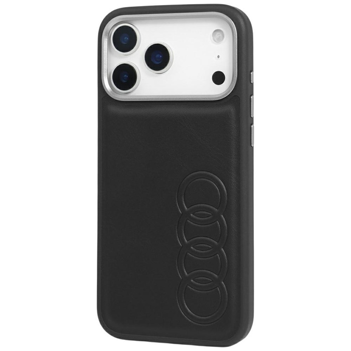 Etui Audi TT Synthetic Leather MagSafe   do iPhone 17 Pro Max czarny