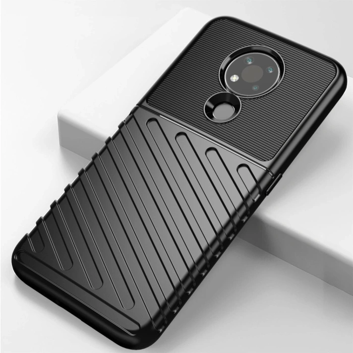 Thunder Case elastyczne pancerne etui pokrowiec Nokia 3.4 czarny