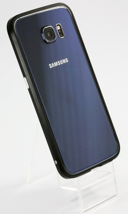 Etui LJY Sword 6 Samsung Galaxy S6 Aluminium Bumper Ramka Czarny