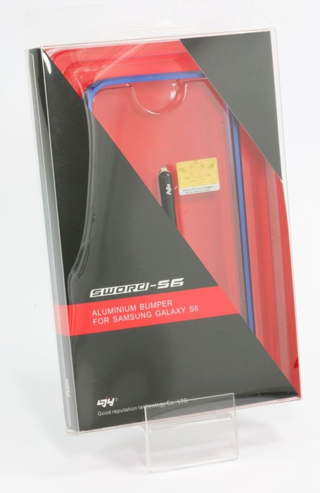 Etui LJY Sword 6 Samsung Galaxy S6 Aluminium Bumper Ramka Złoty