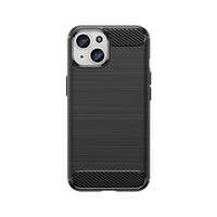 Etui Elastyczne etui wzór karbon do iPhone 15 Carbon Case - czarne Case