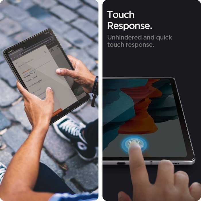 Szkło Hartowane SPIGEN Glas.Tr ”ez Fit” Galaxy Tab S7 11.0 T870/T875