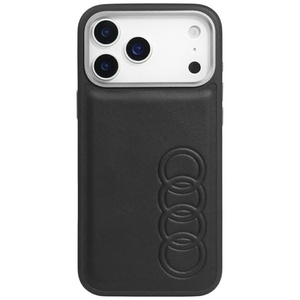 Etui Audi TT Synthetic Leather MagSafe   do iPhone 17 Pro czarny