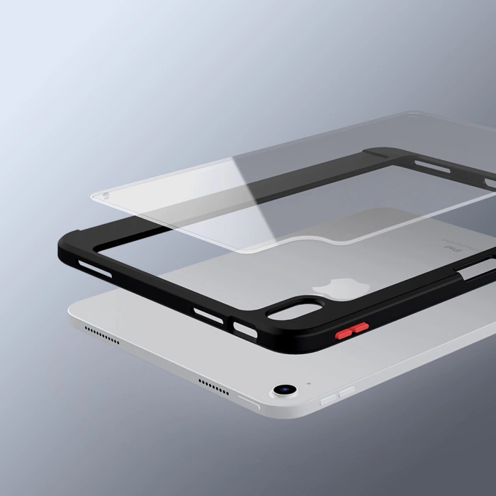 Nillkin Bevel Leather Case etui iPad 10.9'' 2022 (10 gen.) smart cover pokrowiec z klapką podstawka niebieskie