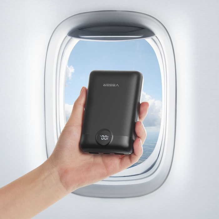 Powerbank Veger S20 (W2053) PD QC3.0 2A 22,5W 20000 mAh czarny