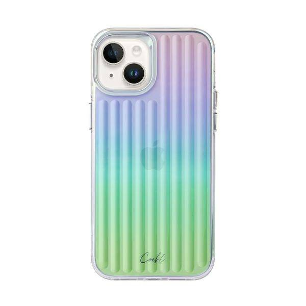 UNIQ etui Coehl Linear iPhone 14 Plus 6,7" opalowy/iridescent