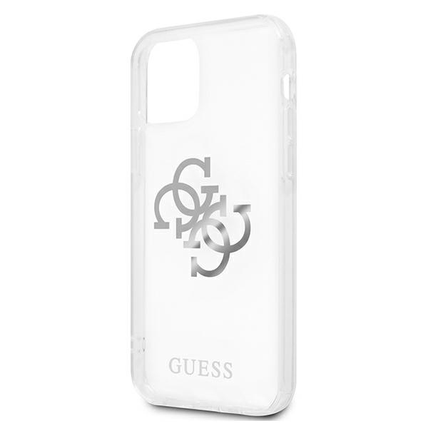 Etui GUESS Apple iPhone 12 Pro Max 4G Silver Charms Collection Bezbarwny Hardcase