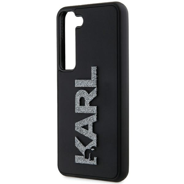 Etui Karl Lagerfeld KLHCS24S3DMBKCK S24 S921 czarny/black hardcase 3D Rubber Glitter Logo