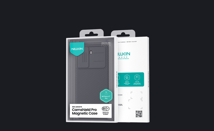 Nillkin CamShield PRO Magnetic Hard Case for Poco X7 Pro 5G Black