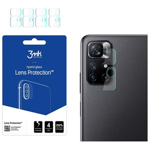 3MK Lens Protect Xiaomi Redmi Note 11S 5 G/11T 5G Ochrona na obiektyw aparatu 4szt